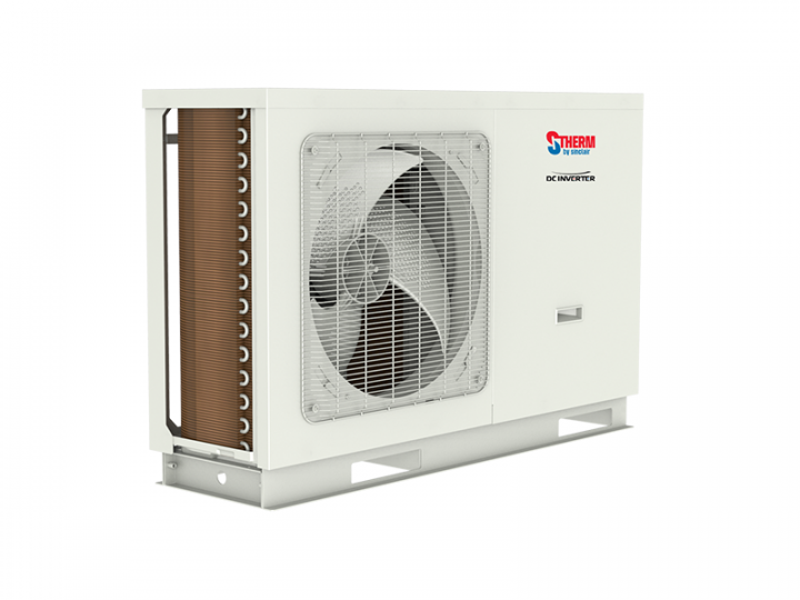 Sinclair S-THERM YUKON SMHM-100B/3 – monoblok dizalica topline za grijanje, hlađenje i pripremu potrošne tople vode.