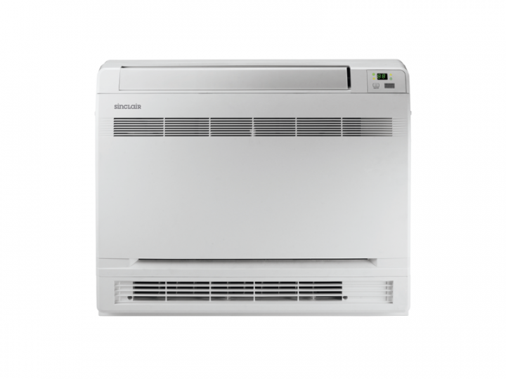 Sinclair Podni DC Inverter Klima Uređaj ASP-12BI – Instalacija na podu i zidnom prostoru, fleksibilna kontrola klime za optimalnu udobnost.