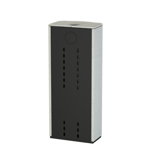 Thermia Alpha Plus Limestone – Crni peć na drva u modernom interijeru